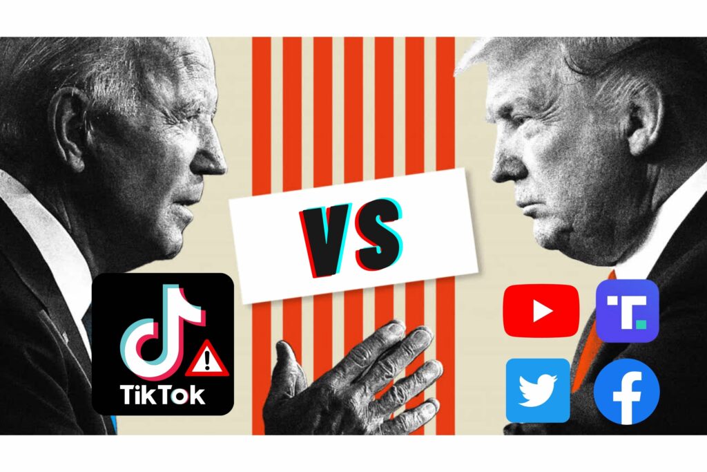 Trump vs Biden: Digital Strategy for 2024 Presidential Elections