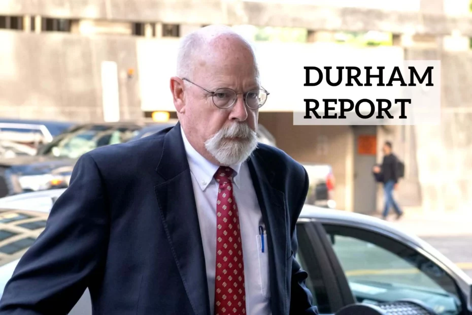 Durham Report against trump