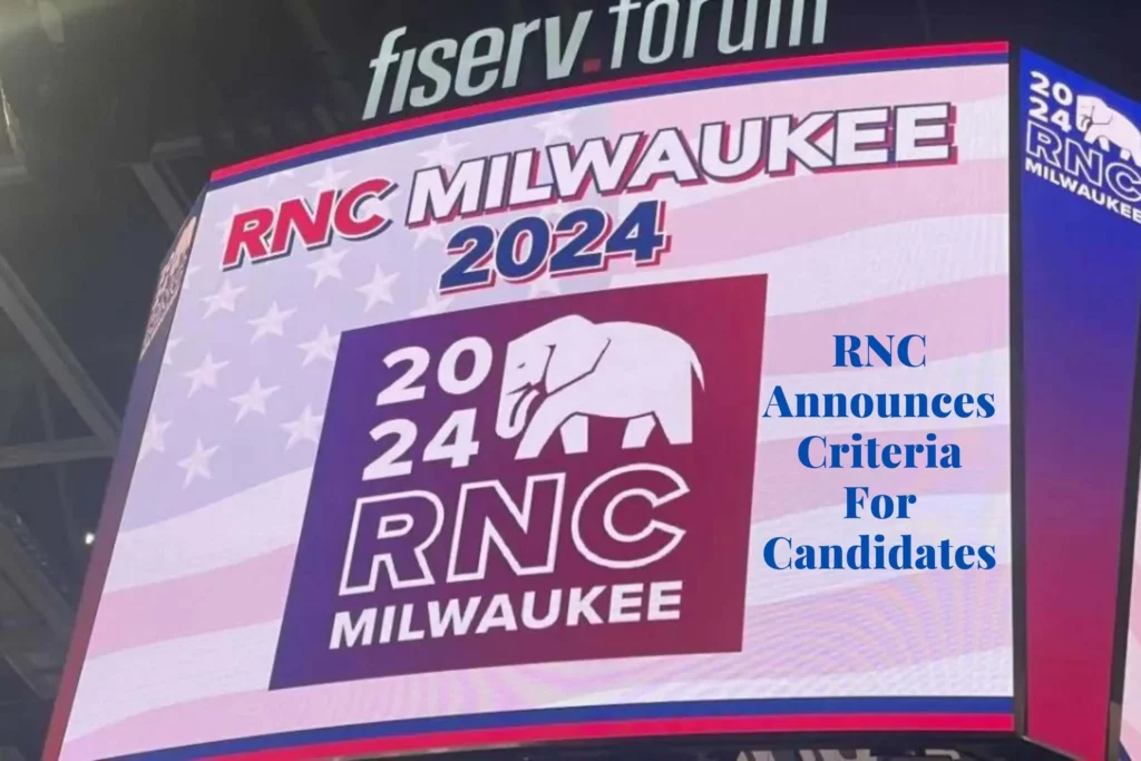RNC Announces Criteria and Date for First Debate in Milwaukee
