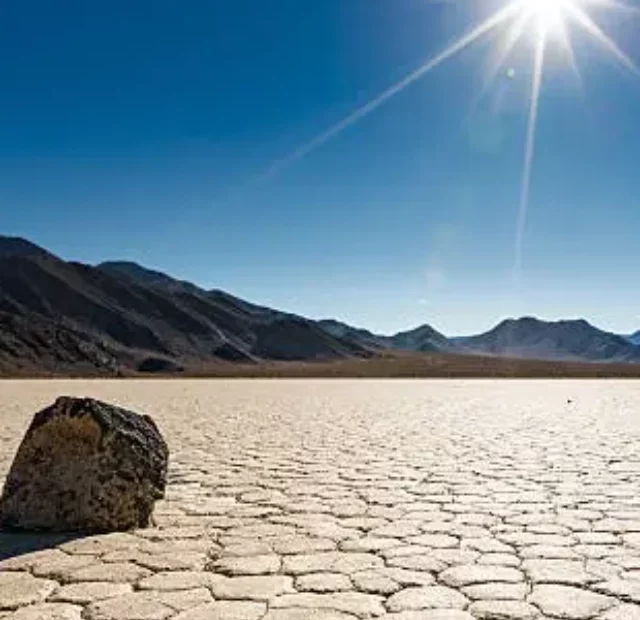 extreme hot in death valley