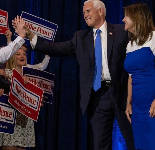 mike pence at iowa