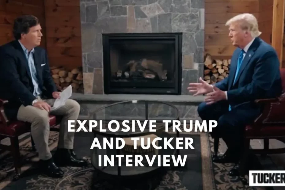 trump and tucker interview