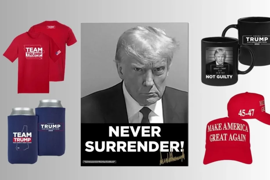 Trump Never Surrender Merchandise