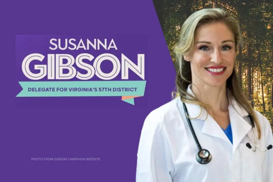 Susanna Gibson, a Democrat candidate