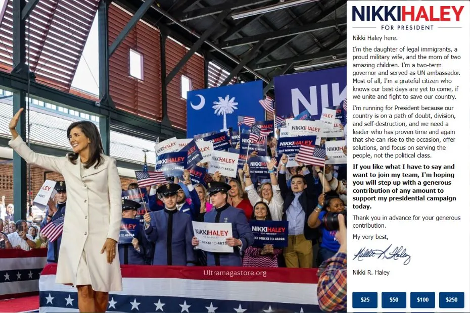Nikki Haley 2024 Website Nikki Haley for President 2024 Campaign Website