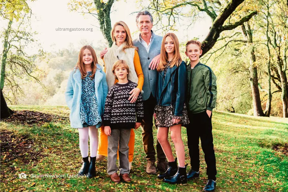 Gavin Newsom Family
