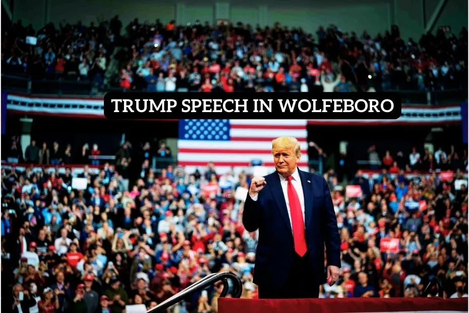 Trump Speech in Wolfeboro