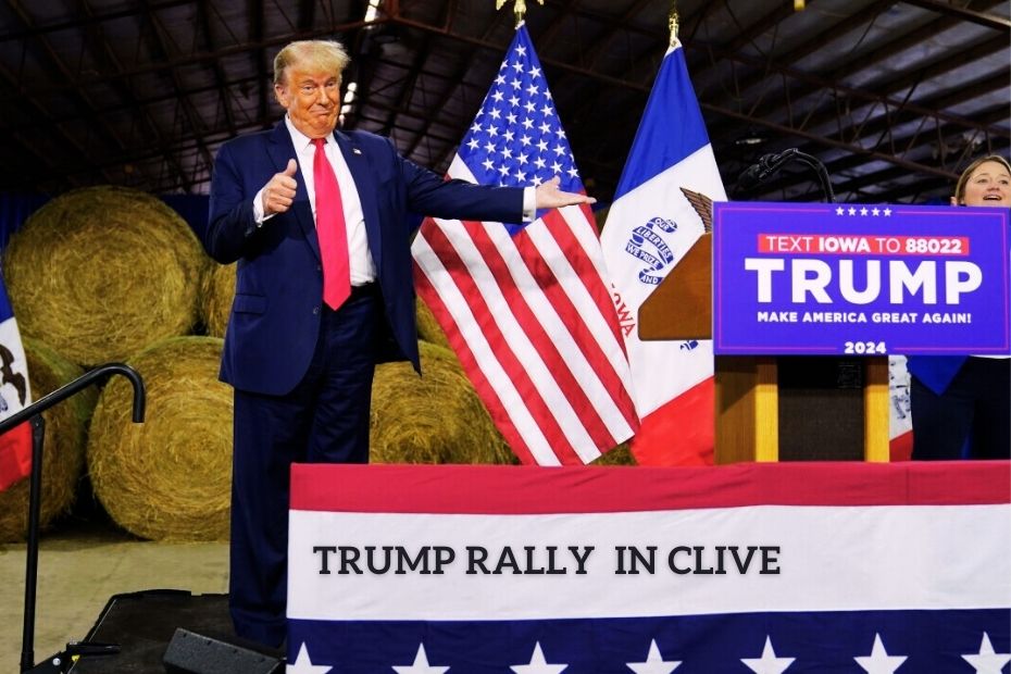 Trump Rally Clive