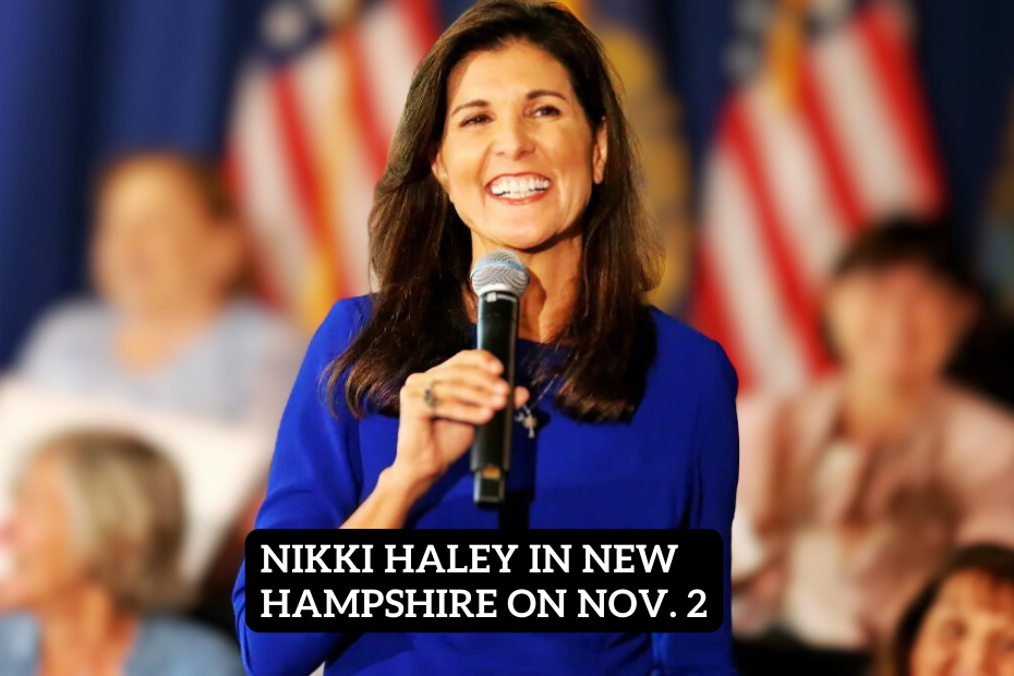 Nikki Haley in New Hampshire on Nov. 2
