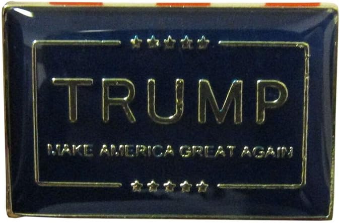 Wholesale Pack of 50 Trump Make America Great Again! Blue Hat Cap Lapel Pin