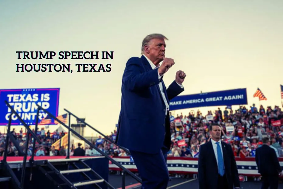 Trump Speech in Houston