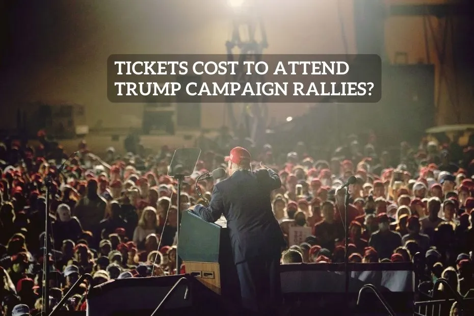 trump rallies tickets cost