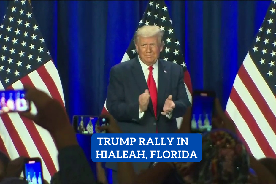 Trump Rally in Hialeah