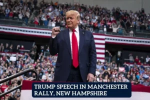 Trump Speech in Manchester Rally