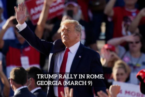 trump rally in rome